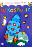 Okładka książki Pierwsze kolorowanki W kosmosie