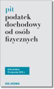 PIT Podatek dochodowy od osób fizycznych15.01.2015. Autor: ANNA PRUS. Dadada.pl Okładka książki PIT Podatek dochodowy od osób fizycznych15.01.2015