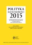 Polityka rachunkowości 2015 z komentarzem do planu kont dla jednostek budżetowych i samorządowych. Autor: Gaździk Elżbieta. Dadada.pl Okładka książki Polityka rachunkowości 2015 z komentarzem do planu kont dla jednostek budżetowych i samorządowych