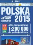 Polska 2015 Atlas samochodowy dla profesjonalistów 1:200 000. Autor: praca zbiorowa. Dadada.pl Okładka książki Polska 2015 Atlas samochodowy dla profesjonalistów 1:200 000