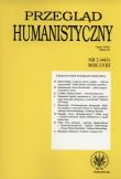 Opakowanie Przegląd Humanistyczny 2/2014