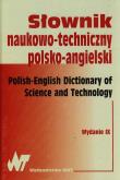 Opakowanie Słownik naukowo-techniczny polsko-angielski