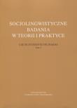 Opakowanie Socjolingwistyczne badania w teorii i praktyce