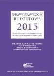 Sprawozdawczość budżetowa 2015. Autor: Jarosz Barbara. Dadada.pl Okładka książki Sprawozdawczość budżetowa 2015