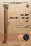 Okładka książki Studia Palmyrenskie XIII