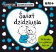 Świat dzidziusia Książeczki kontrastowe. Autor: Bardos Krystyna. Dadada.pl Okładka książki Świat dzidziusia Książeczki kontrastowe