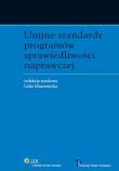 Okładka książki Unijne standardy programów sprawiedliwości naprawczej