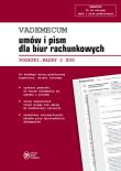 Vademecum umów i pism dla biur rachunkowych. Autor: OPRACOWANIE  ZBIOROWE. Dadada.pl Okładka książki Vademecum umów i pism dla biur rachunkowych