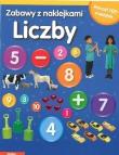 Zabawy z naklejkami - Liczby. Autor: praca zbiorowa. Dadada.pl Okładka książki Zabawy z naklejkami - Liczby