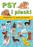Zabawy z naklejkami. Psy i pieski. Autor: Katarzyna Sarna (red.). Dadada.pl Okładka książki Zabawy z naklejkami. Psy i pieski