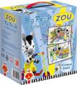 Okładka książki Zou. Big puzzle do kolorowania ALEX