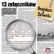 Okładka książki 13 załączników
