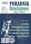 Analiza nieprawidłowości w funkcjonowaniu oświaty na tle ustaleń organów kontrolnych. Wydawca: Infor. Dadada.pl Opakowanie Analiza nieprawidłowości w funkcjonowaniu oświaty na tle ustaleń organów kontrolnych