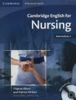 Okładka książki Cambridge English for Nursing Intermediate Plus Student's Book +CD