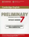 Cambridge English Preliminary 7 Student's Book without answers. Wydawca: Cambridge University Press. Dadada.pl Opakowanie Cambridge English Preliminary 7 Student's Book without answers