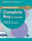 Complete Key for Schools Workbook without answers + CD. Autor: Elliott Sue, Emma Heyderman. Dadada.pl Okładka książki Complete Key for Schools Workbook without answers + CD