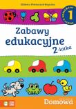 Domowa Akademia. Zabawy edukacyjne 2 latka cz.1. Autor: Elżbieta Pietruczuk-Bogucka. Dadada.pl Okładka książki Domowa Akademia. Zabawy edukacyjne 2 latka cz.1