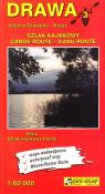 Okładka książki Drawa mapa kajakowa 1:60 000 Eko-Graf