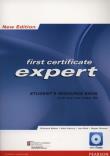 First Ccertificate Expert New Student's Resource Book +CD. Autor: Heinzmann Richard, Kenny Nick, Bell Jan, Gower Roger. Dadada.pl Okładka książki First Ccertificate Expert New Student's Resource Book +CD