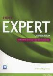 Okładka książki First Expert Coursebook + CD