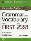 Grammar and Vocabulary for First and First for Schools Book with Answers and Audio. Autor: Thomas Barbara, Hashemi Louise, Matthews Laura. Dadada.pl Okładka książki Grammar and Vocabulary for First and First for Schools Book with Answers and Audio