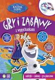 Okładka książki Gry i zabawy z wypychankami. Kraina Lodu