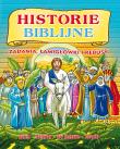 Historie biblijne. Zadania, łamigłówki i rebusy. Autor: Helen Otway. Dadada.pl Okładka książki Historie biblijne. Zadania, łamigłówki i rebusy