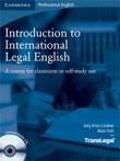Introduction to International Legal English. Autor: Krois-Lindner Amy, Firth Matt. Dadada.pl Okładka książki Introduction to International Legal English