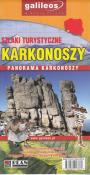 Karkonosze szlaki turystyczne mapa panorama Plan. Wydawca: Plan. Dadada.pl Opakowanie Karkonosze szlaki turystyczne mapa panorama Plan
