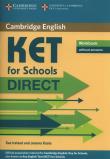 KET for Schools Direct Workbook. Autor: Ireland Sue, Kosta Joanna. Dadada.pl Okładka książki KET for Schools Direct Workbook