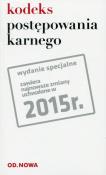 Kodeks postępowania karnego 01.02.2015. Autor: Lech Krzyżanowki. Dadada.pl Okładka książki Kodeks postępowania karnego 01.02.2015