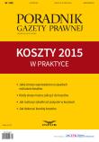 Koszty 2015 w praktyce. Wydawca: Infor. Dadada.pl Opakowanie Koszty 2015 w praktyce