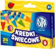 Opakowanie Kredki Świecowe 24 kolory bls ASTRA
