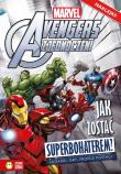 Marvel. Avengers - Jak zostać superbohaterem?. Autor: Opracowanie zbiorowe. Dadada.pl Okładka książki Marvel. Avengers - Jak zostać superbohaterem?