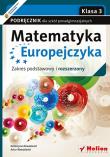 Matematyka Europejczyka LO 3 podr. ZPR Helion. Autor: Nowoświat Katarzyna, Nowoświat Artur. Dadada.pl Okładka książki Matematyka Europejczyka LO 3 podr. ZPR Helion