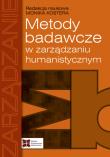 Metody badawcze w zarządzaniu humanistycznym. Autor: Monika Kostera. Dadada.pl Okładka książki Metody badawcze w zarządzaniu humanistycznym