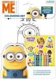 Opakowanie Minionki. Zestaw do kolorowania z kredkami