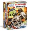 Naukowa zabawa. Skamieniałości. Smilodon fluoresc. Autor: Naukowa zabawa. Dadada.pl Okładka książki Naukowa zabawa. Skamieniałości. Smilodon fluoresc
