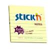 Notes samoprz. extra sticky żółty pastel. linia. Autor: Stickn. Dadada.pl Okładka książki Notes samoprz. extra sticky żółty pastel. linia