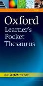Okładka książki Oxford Learner's Pocket Thesaurus OXFORD