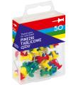 Opakowanie Pinezki tablicowe kolorowe (50szt) GRAND