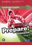 Prepare! 5 Workbook + CD. Autor: Joseph Niki. Dadada.pl Okładka książki Prepare! 5 Workbook + CD