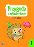 Przygoda z uśmiechem Trzylatek Ćwiczenia Część 1. Autor: praca zbiorowa. Dadada.pl Okładka książki Przygoda z uśmiechem Trzylatek Ćwiczenia Część 1