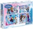 Okładka książki Puzzle 20+60+100+180 Kraina Lodu