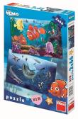 Puzzle 2x66 Gdzie jest Nemo DINO. Wydawca: Dino Toys. Dadada.pl Opakowanie Puzzle 2x66 Gdzie jest Nemo DINO