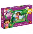 Okładka książki Puzzle 30 Dora poznaje świat - Bawimy się... ALEX