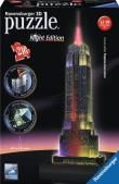 Okładka książki Puzzle 3D Empire State Building nocą
