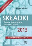 Okładka książki Składki 2015