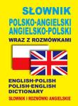 Słownik pol-ang, ang-pol wraz z rozmówkami w.2015. Autor: Gordon Jacek. Dadada.pl Okładka książki Słownik pol-ang, ang-pol wraz z rozmówkami w.2015