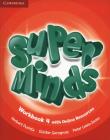 Super Minds 4 Workbook +Online. Autor: Puchta Herbert, Gerngross Gunter, Lewis-Jones Peter. Dadada.pl Okładka książki Super Minds 4 Workbook +Online